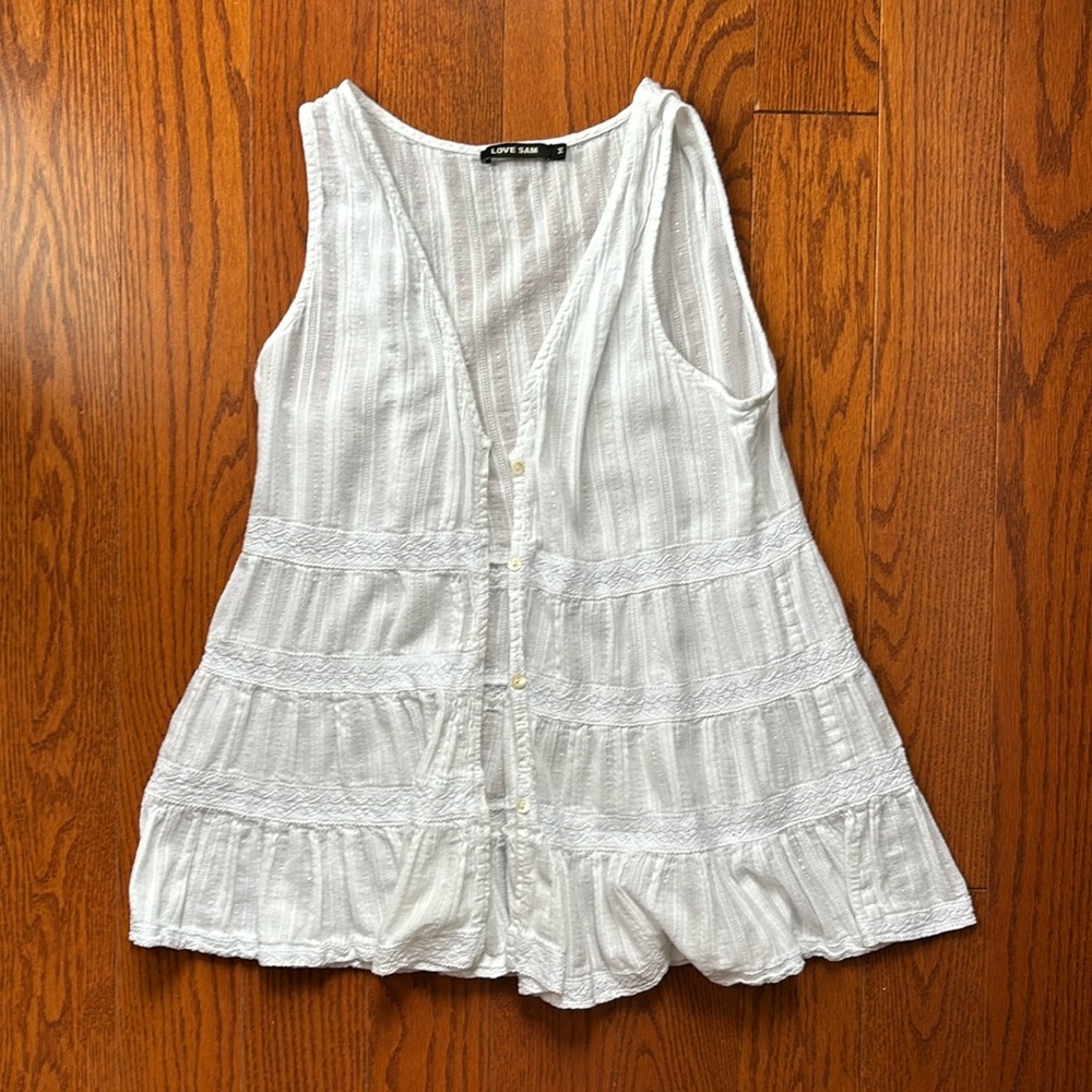 Love Sam Sleeveless Top